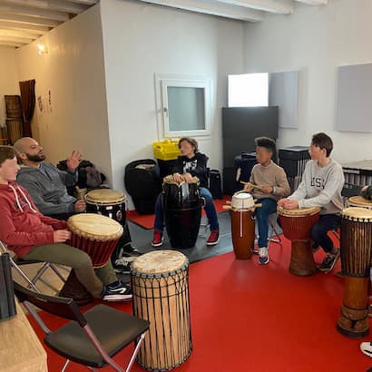 Cours de percussions